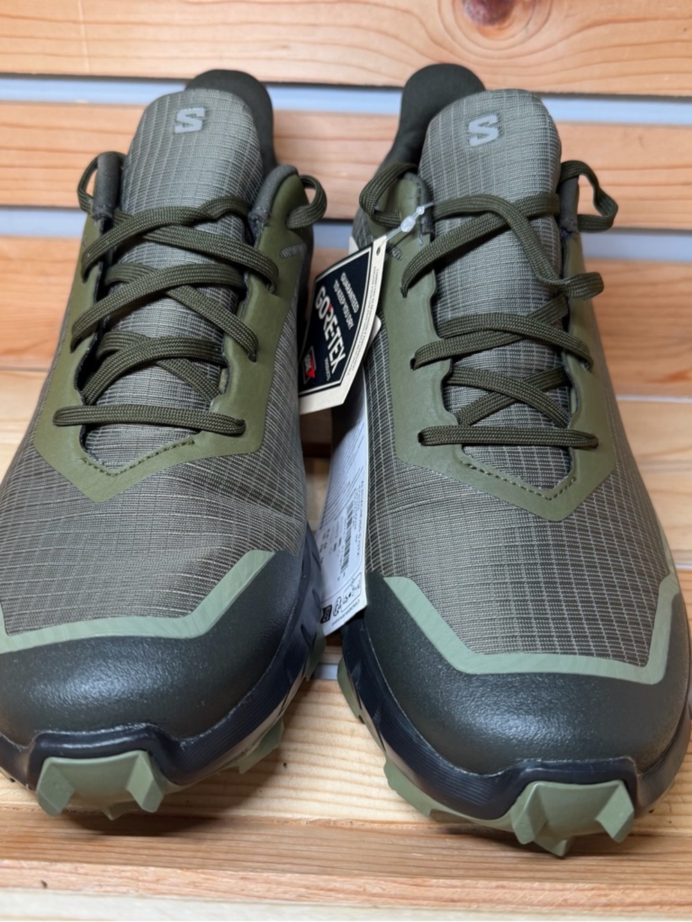 Salomon Alphacross 5 GORE-TEX Trail Running Shoes [L47310300] Men’s Sz 10 US NWT - Picture 2 of 9